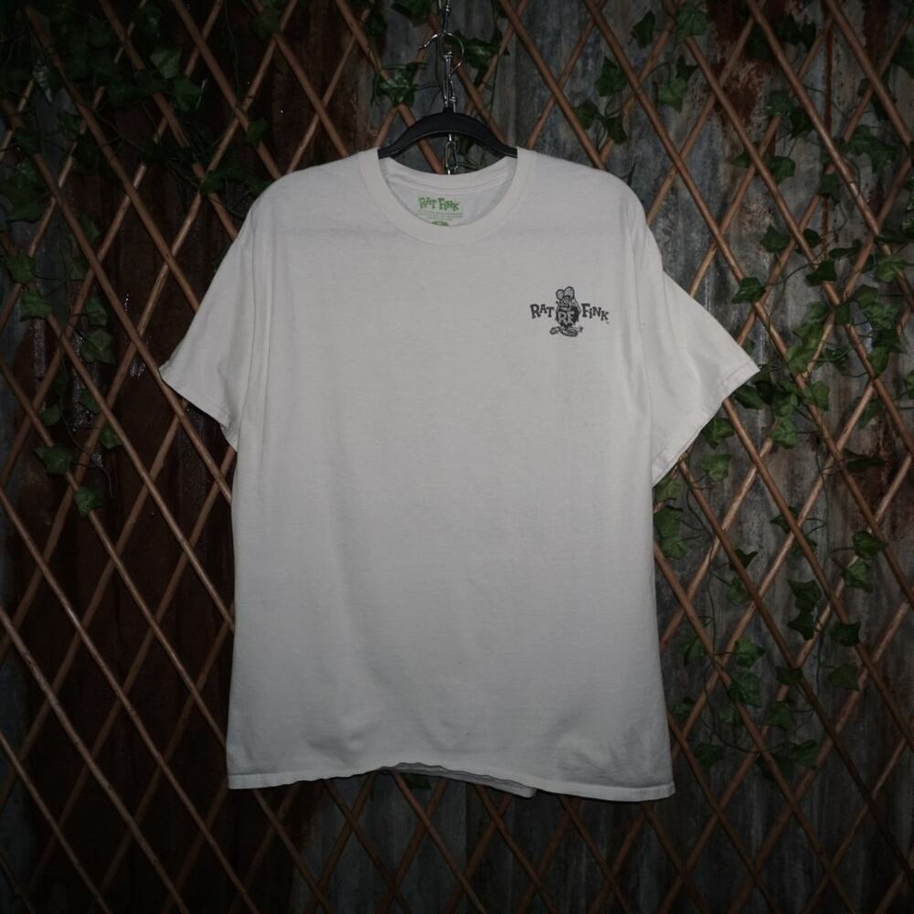 XL - Vintage Y2K American Vintage T-Shirts rat fink gun